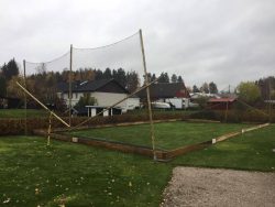 Here ice is to be flushed at home for a future ice hockey rink